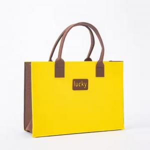 Felt tote bags