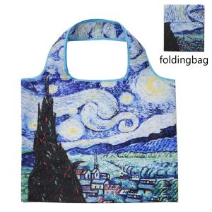 Oil Painting Reusable Grocery Bags