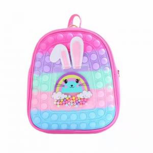 Silicone toy backpack